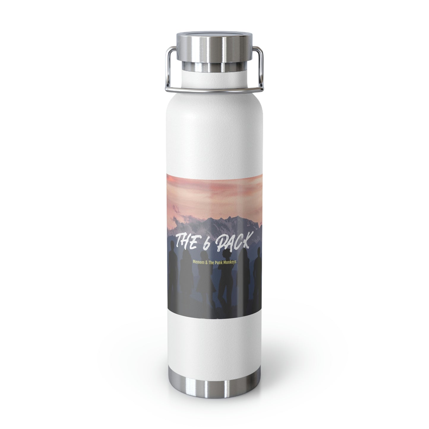 The 6 Pack Copper Vacuum Insulated Bottle, 22oz