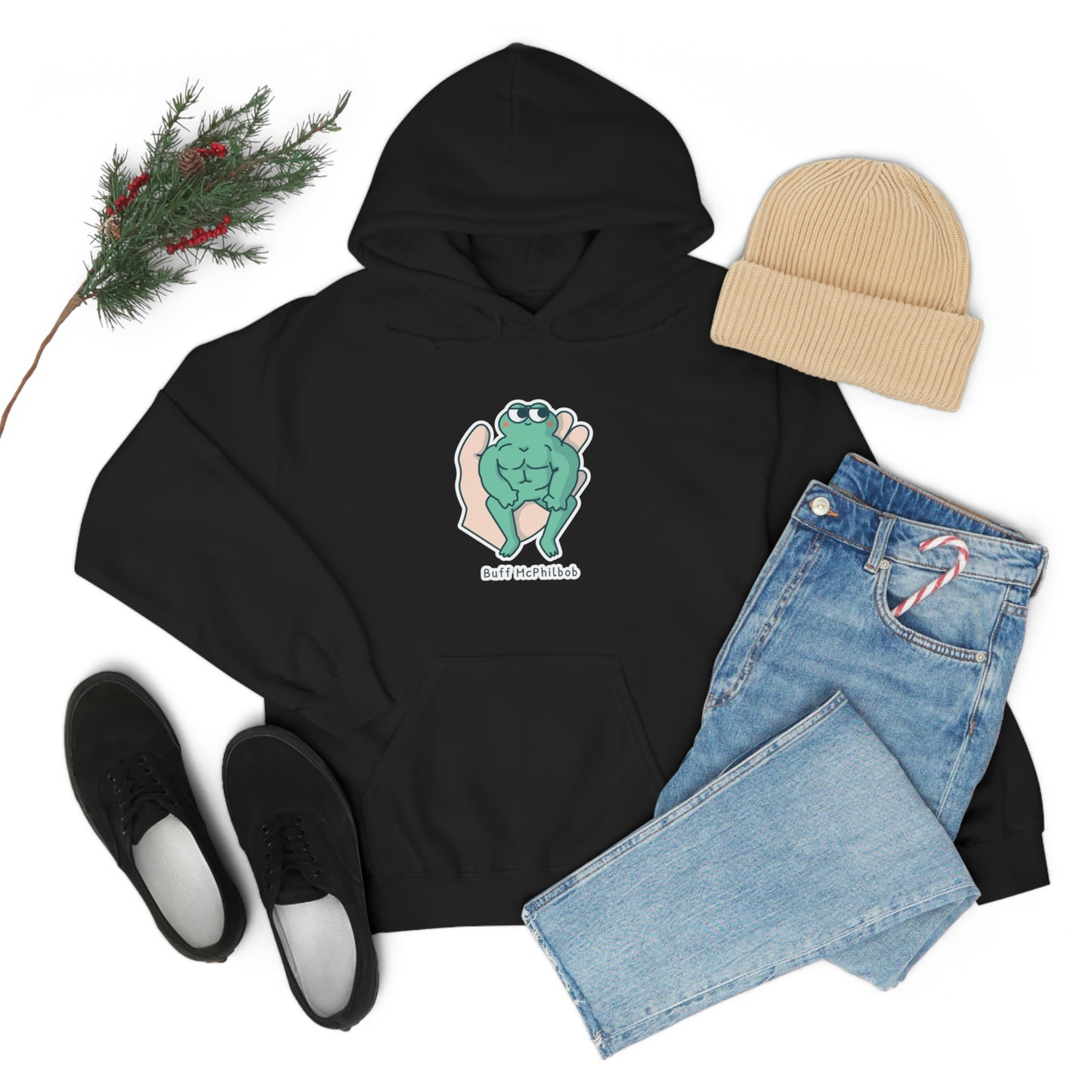 Buff McPhilbob Unisex Heavy Blend™ Hooded Sweatshirt
