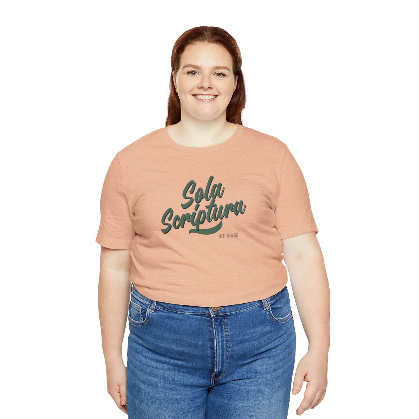 Sola Scriptura Unisex Jersey Short Sleeve Tee