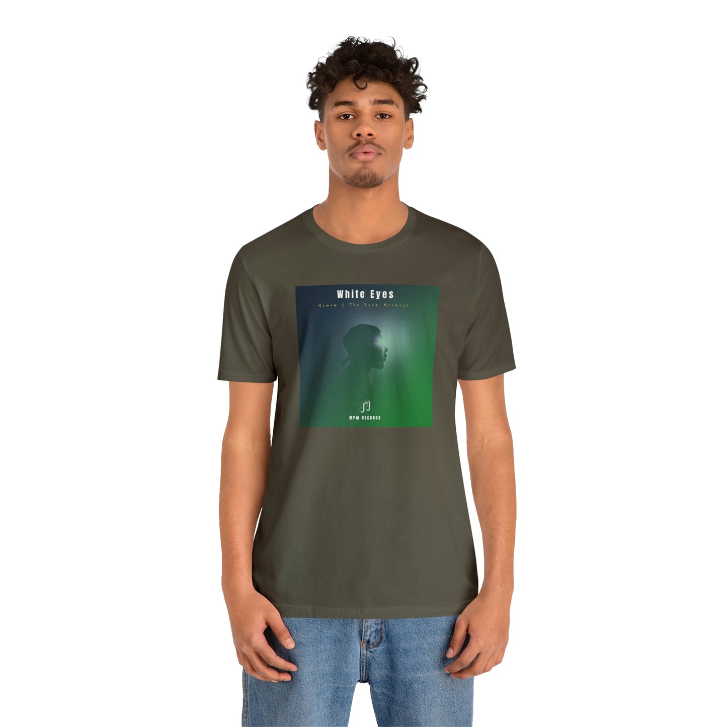 White Eyes Unisex Jersey Short Sleeve Tee