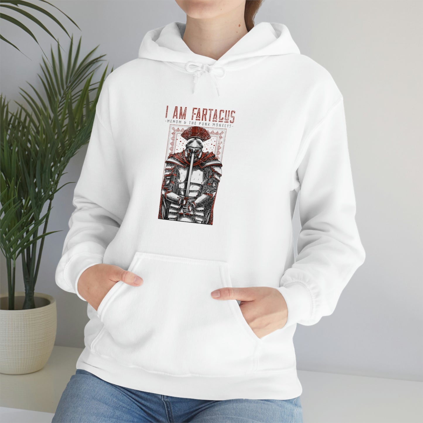 I AM FARTACUS Unisex Heavy Blend™ Hooded Sweatshirt