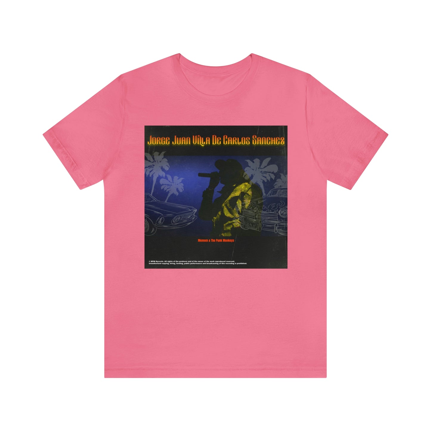 Jorge Juan Villa De Carlos Sanchez Unisex Jersey Short Sleeve Tee