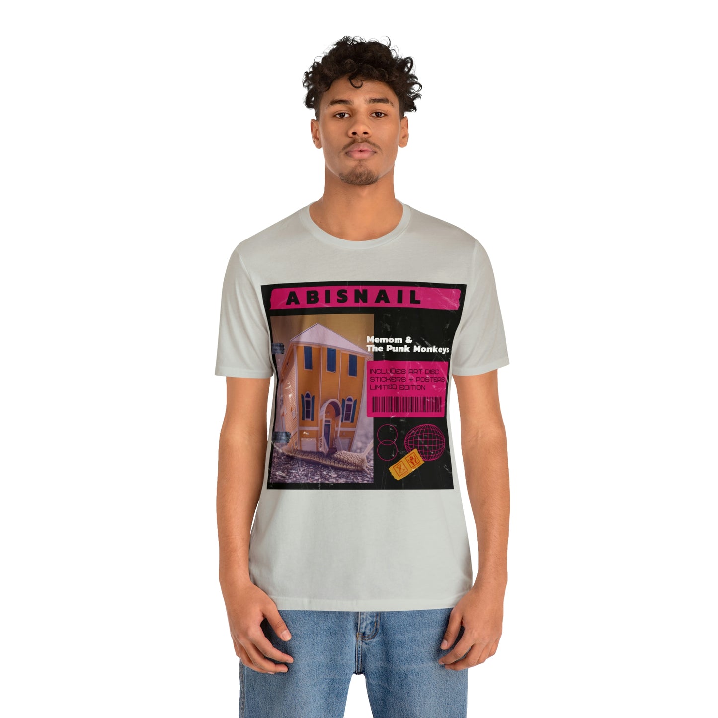 Abisnail Unisex Jersey Short Sleeve Tee