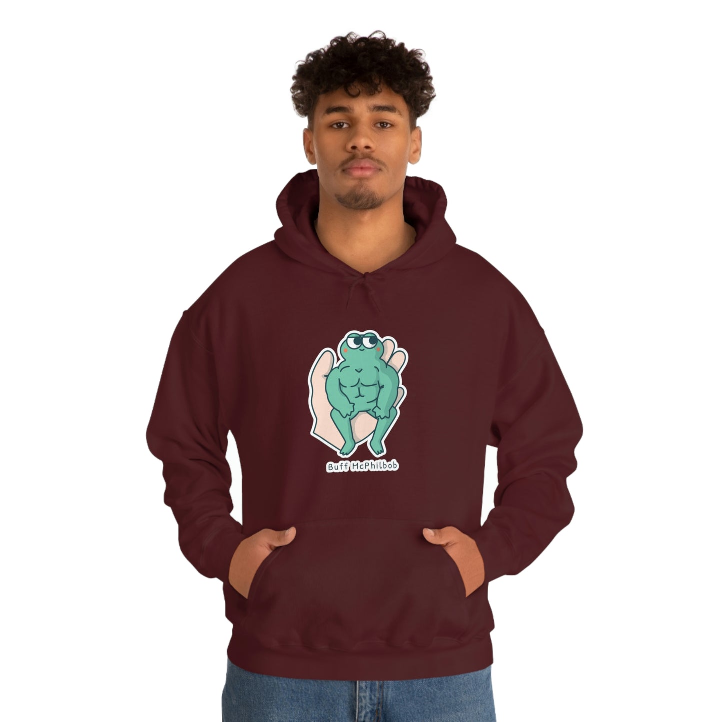 Buff McPhilbob Unisex Heavy Blend™ Hooded Sweatshirt