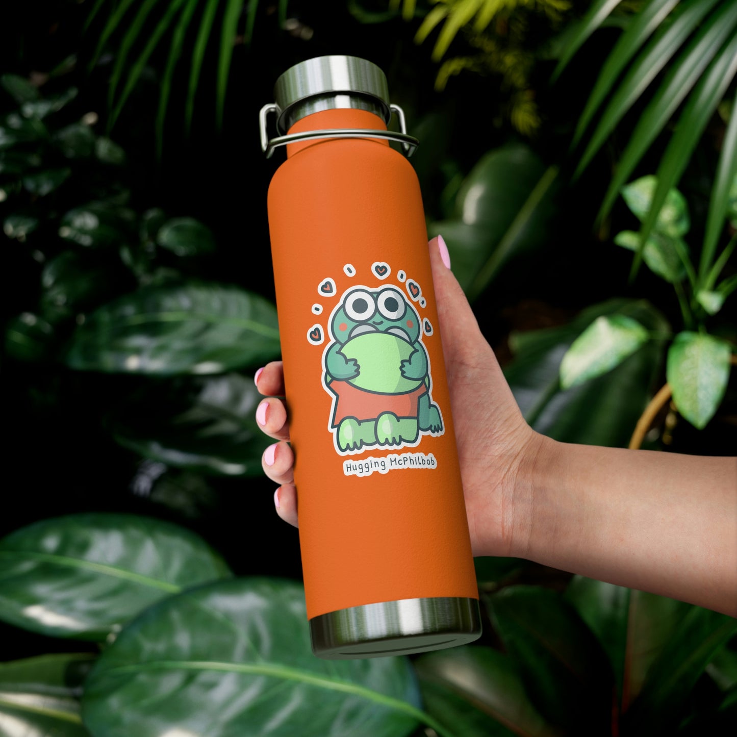 Hugging McPhilbob Copper Vacuum Insulated Bottle, 22oz