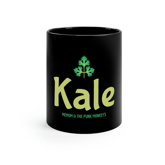 Kale 11oz Black Mug