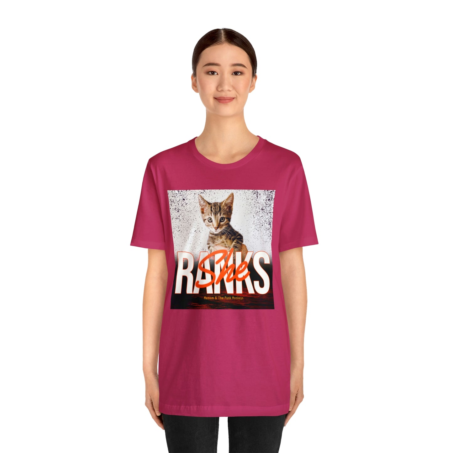 She Ranks Unisex Jersey Short Sleeve Tee