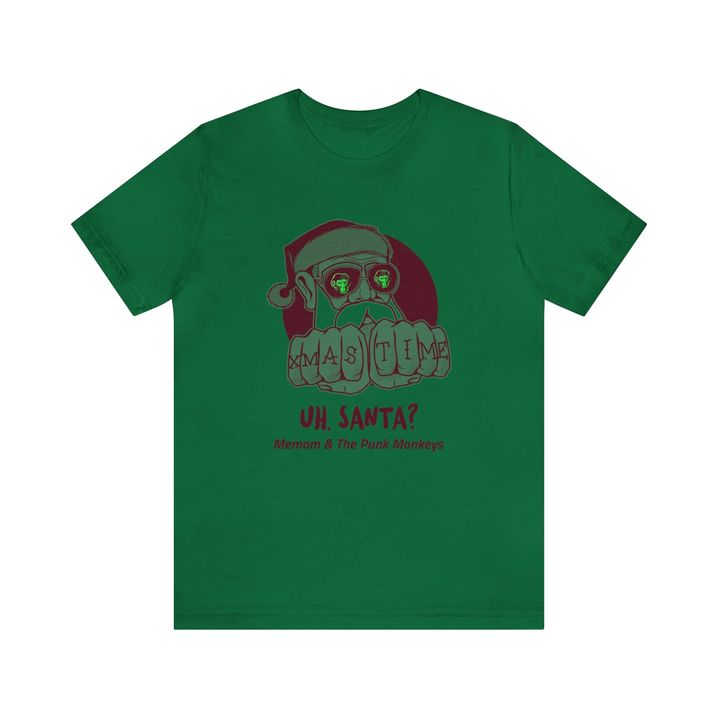Uh, Santa? Unisex Jersey Short Sleeve Tee