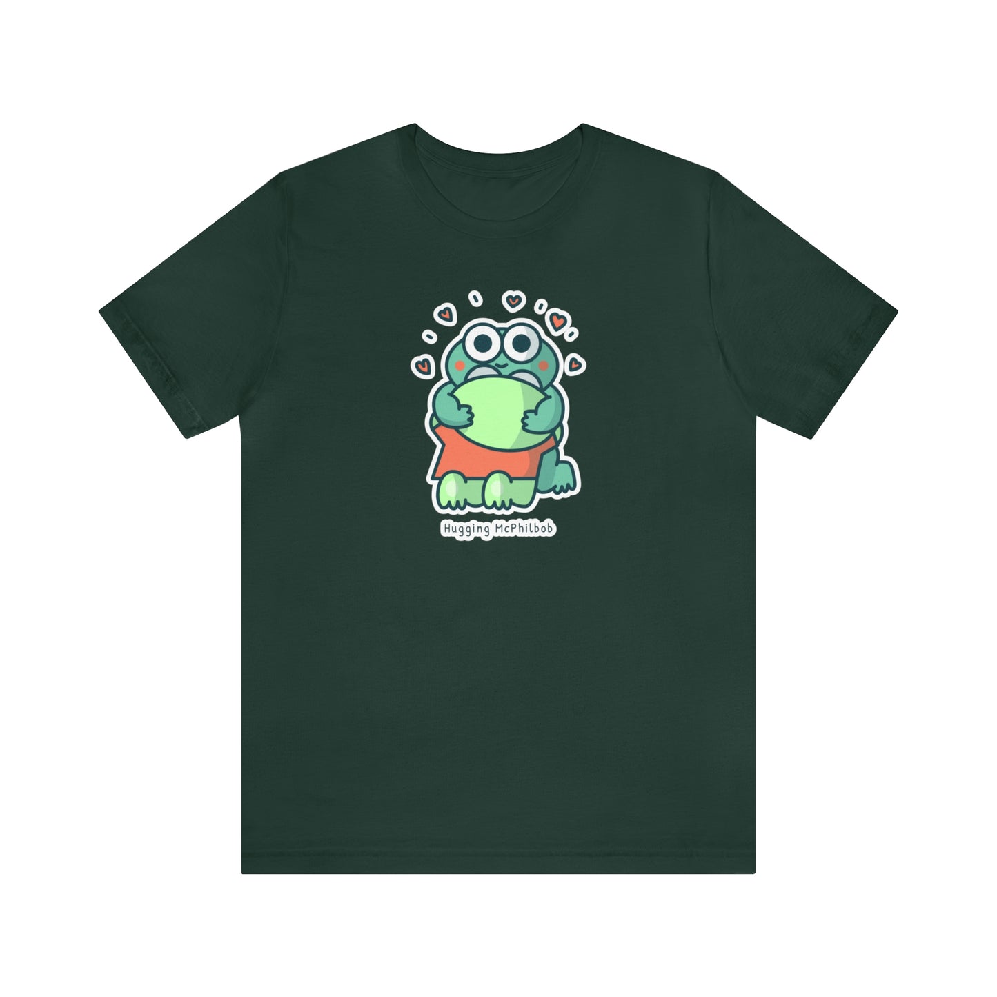 Hugging McPhilbob Unisex Jersey Short Sleeve Tee