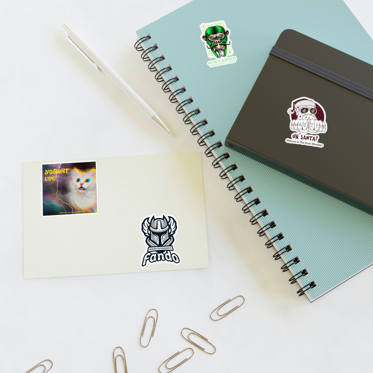 Memom & The Punk Monkeys Sticker Sheets Vol. 5