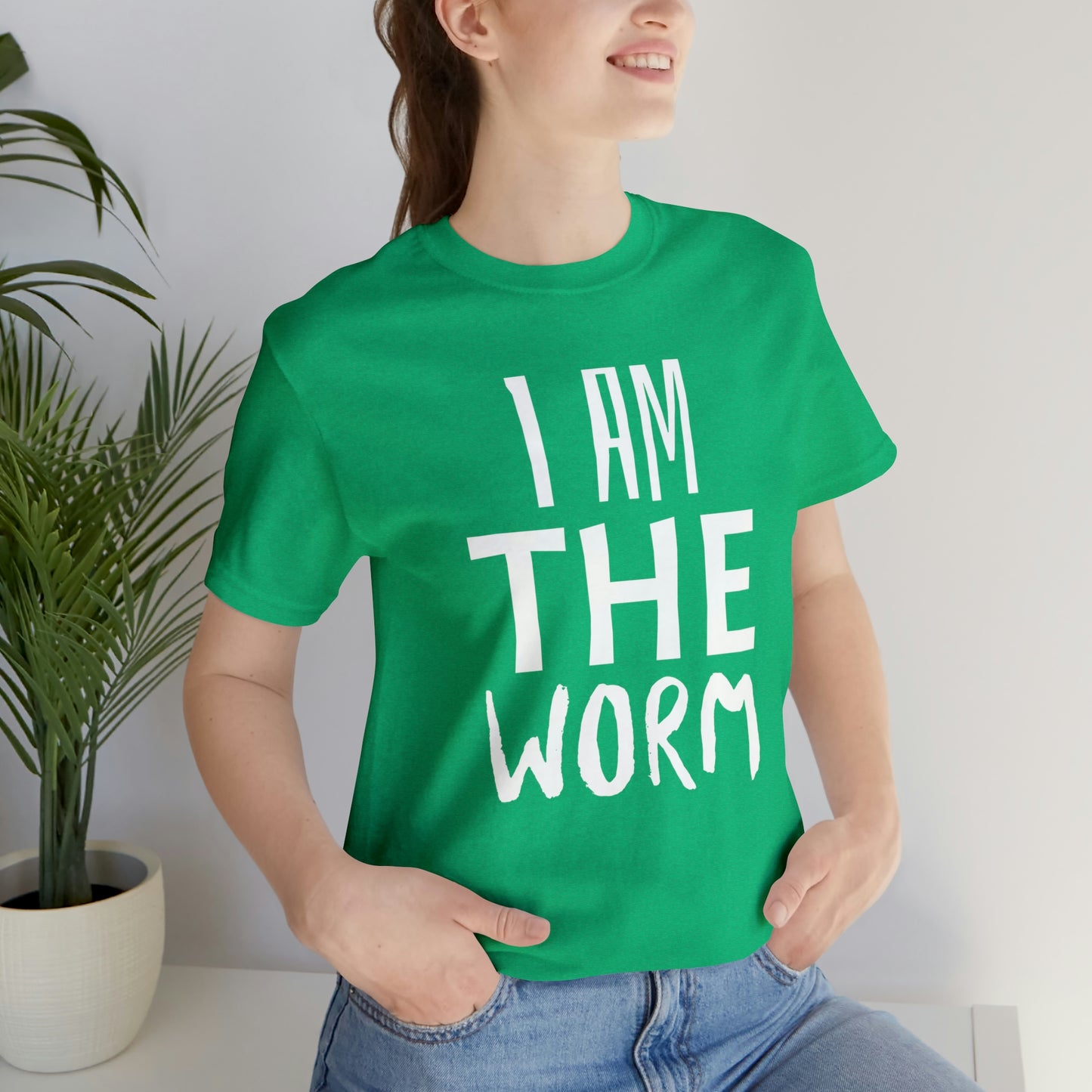 I Am The Worm Unisex Jersey Short Sleeve Tee
