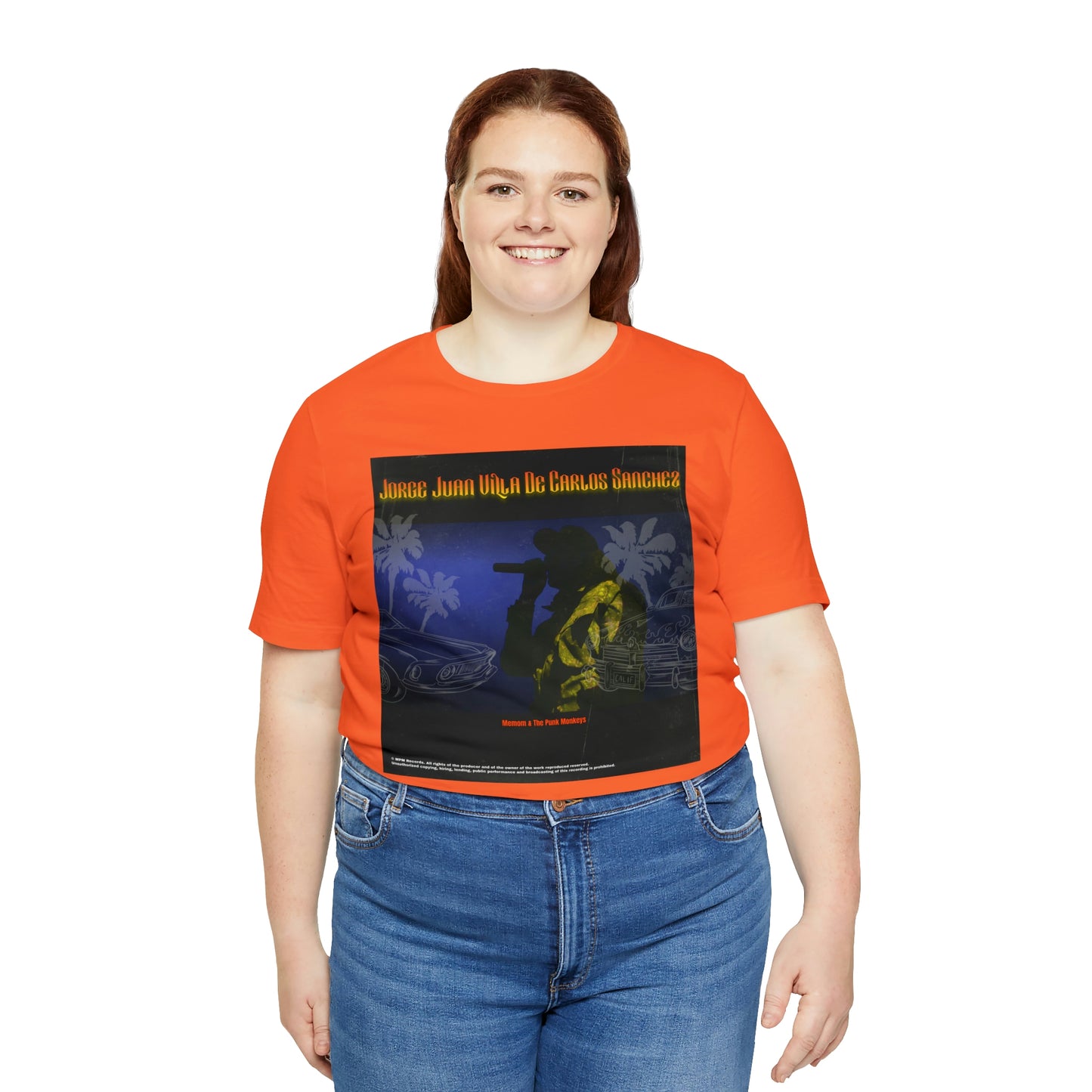 Jorge Juan Villa De Carlos Sanchez Unisex Jersey Short Sleeve Tee