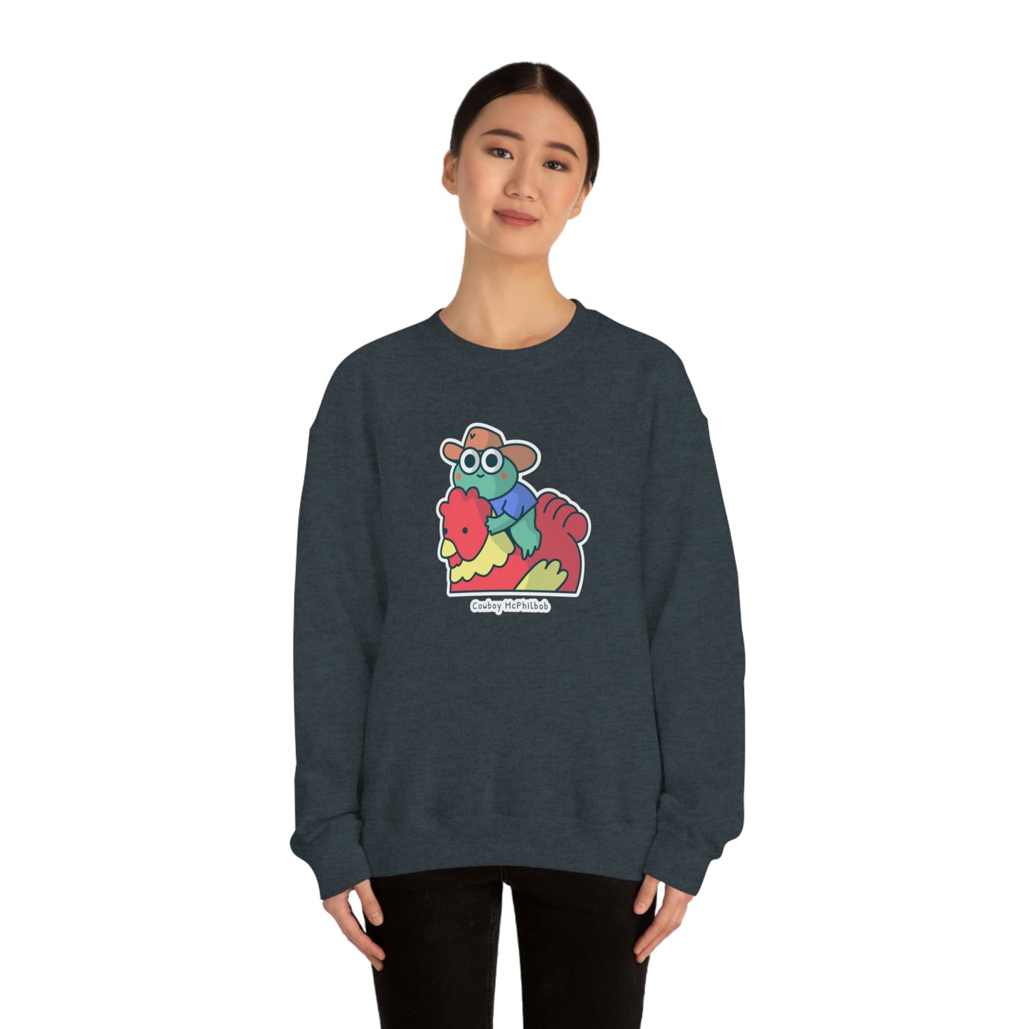 Cowboy McPhilbob Unisex Heavy Blend™ Crewneck Sweatshirt
