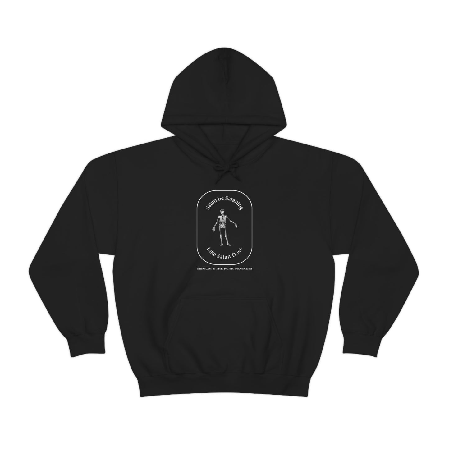 Satan Be Sataning Like Satan Does Unisex Heavy Blend™ Hooded Sweatshirt