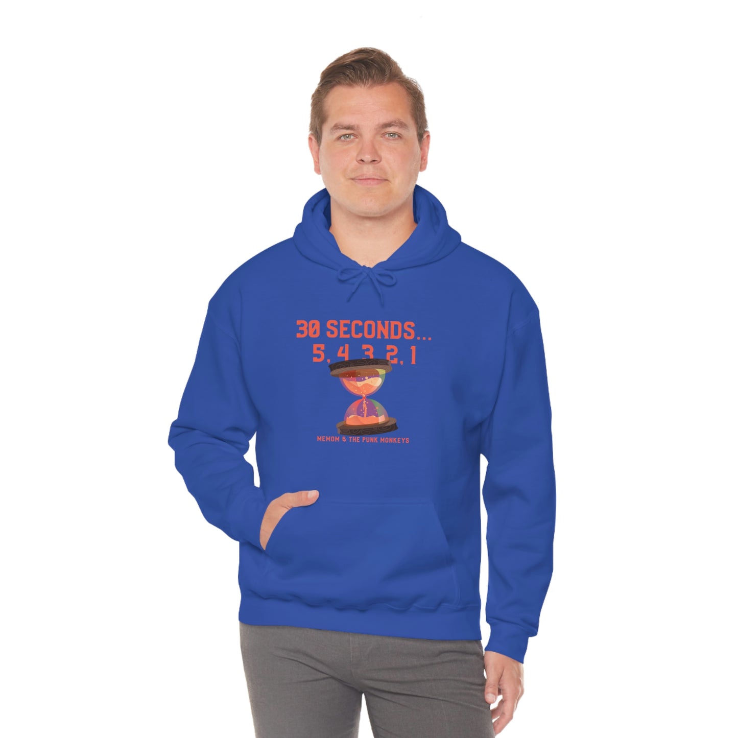 30 Seconds...5,4,3,2,1 Unisex Heavy Blend™ Hooded Sweatshirt