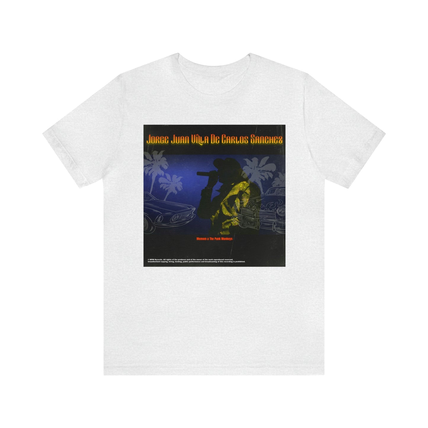 Jorge Juan Villa De Carlos Sanchez Unisex Jersey Short Sleeve Tee