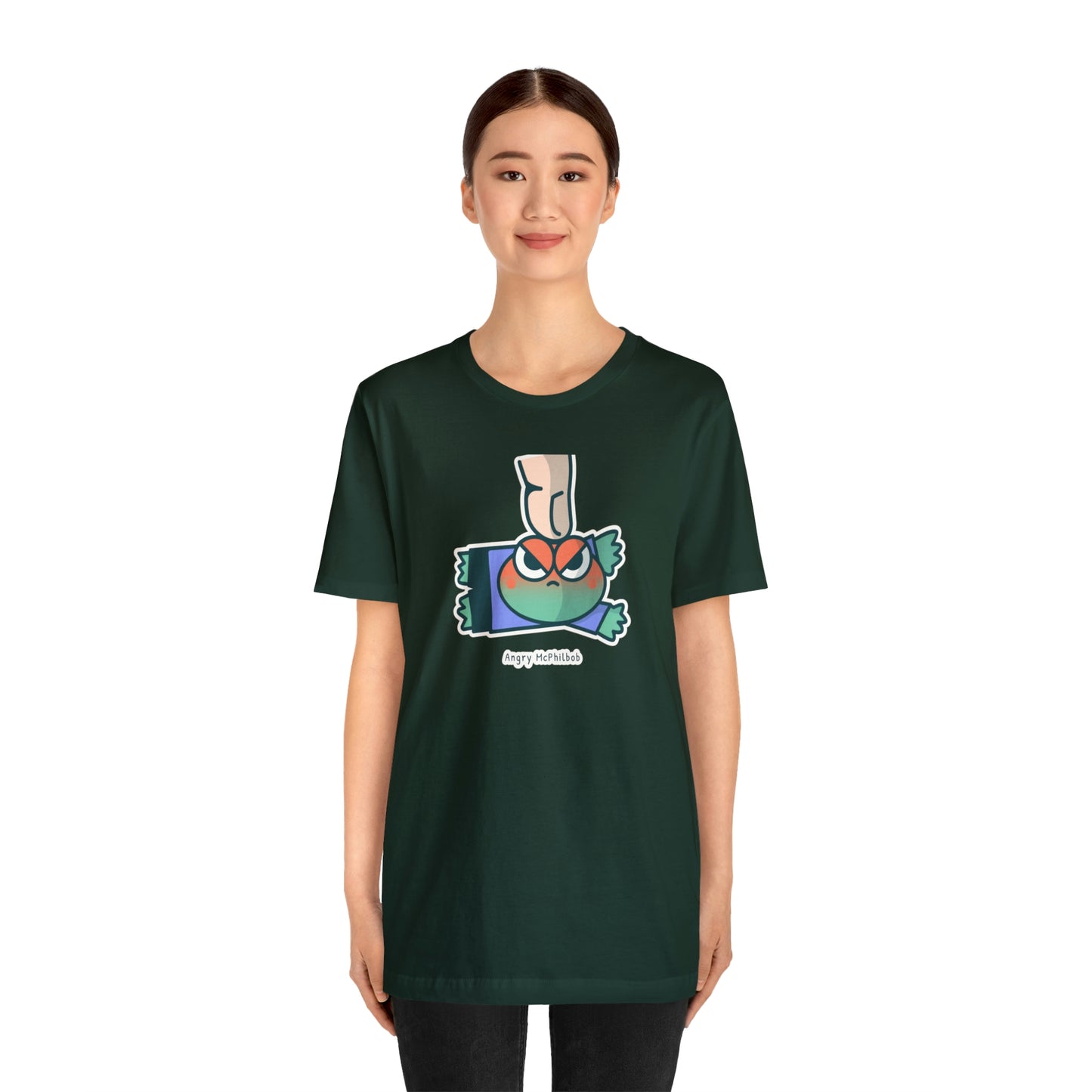 Angry McPhilbob Unisex Jersey Short Sleeve Tee