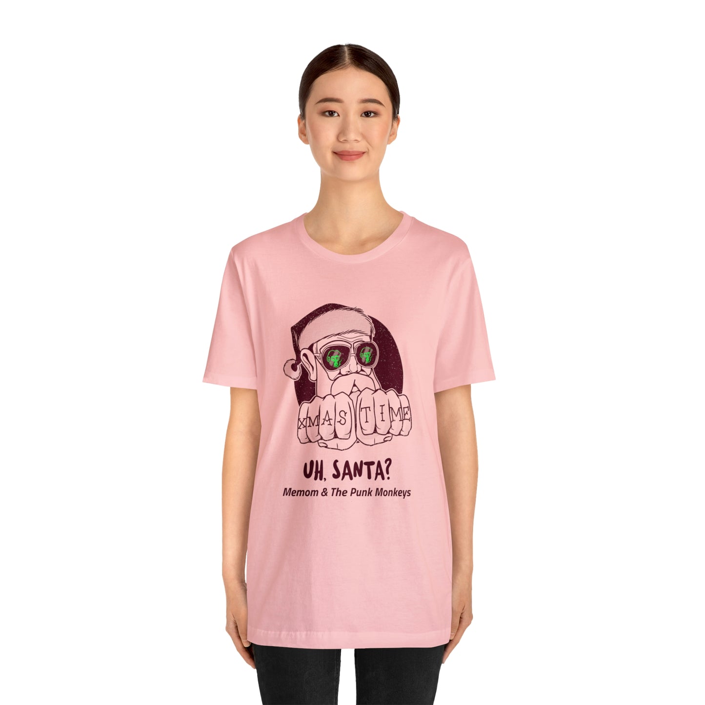 Uh, Santa? Unisex Jersey Short Sleeve Tee