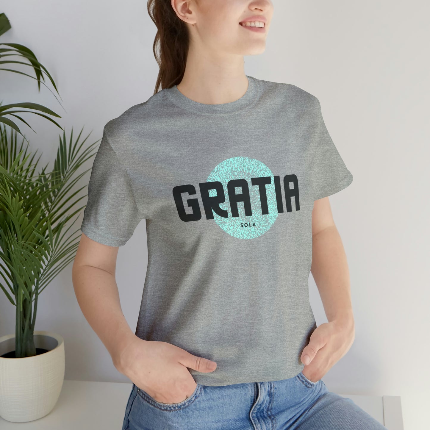 Sola Gratia Unisex Jersey Short Sleeve Tee