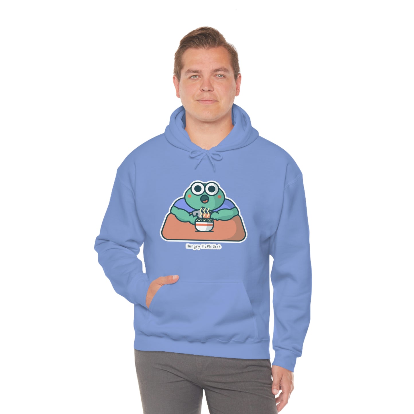 Hungry McPhilbob Unisex Heavy Blend™ Hooded Sweatshirt