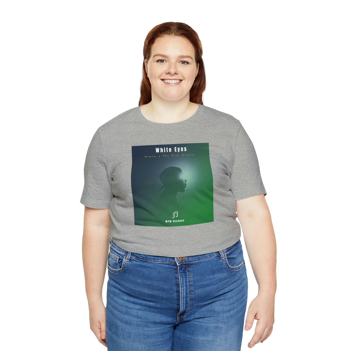 White Eyes Unisex Jersey Short Sleeve Tee