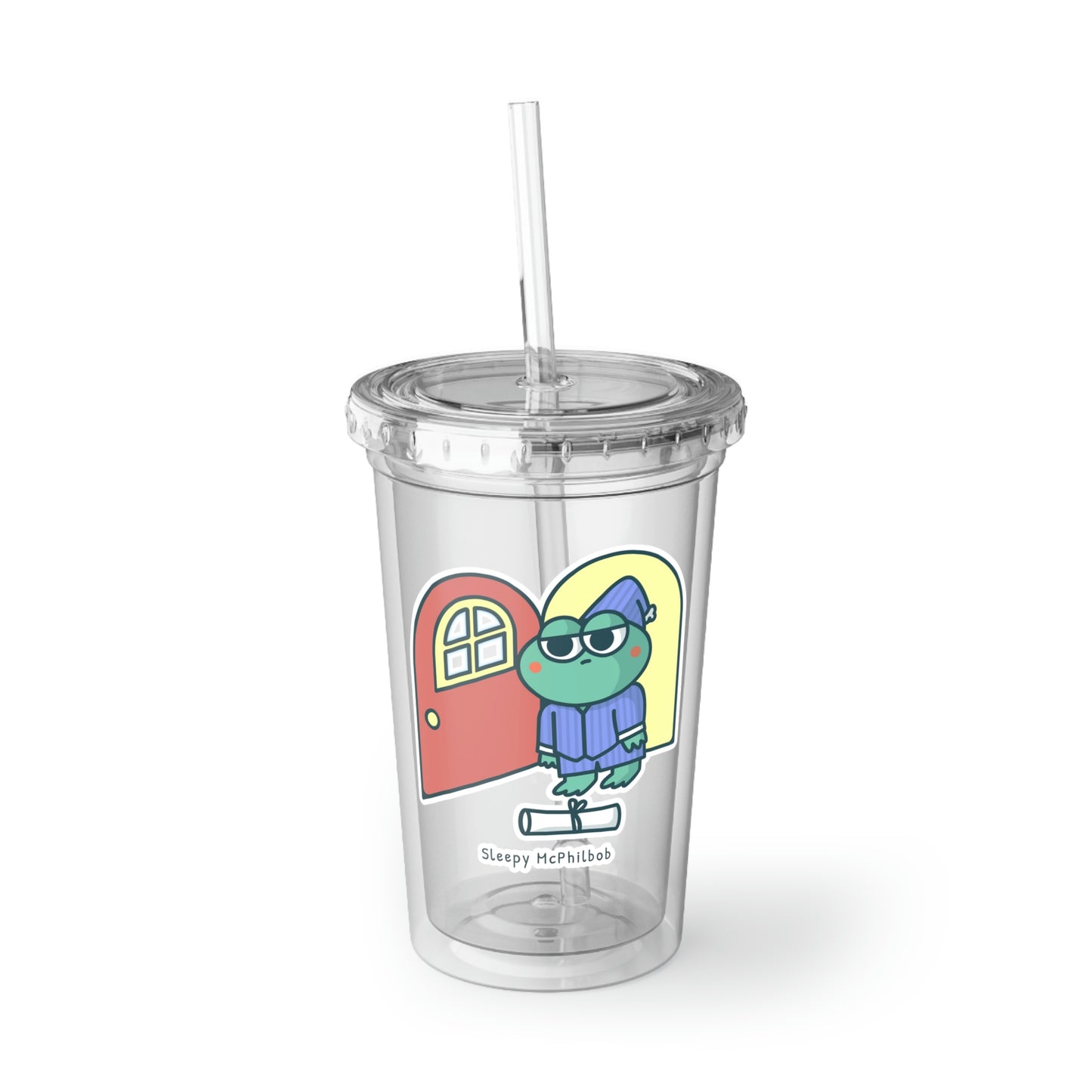 Sleepy McPhilbob Suave Acrylic Cup