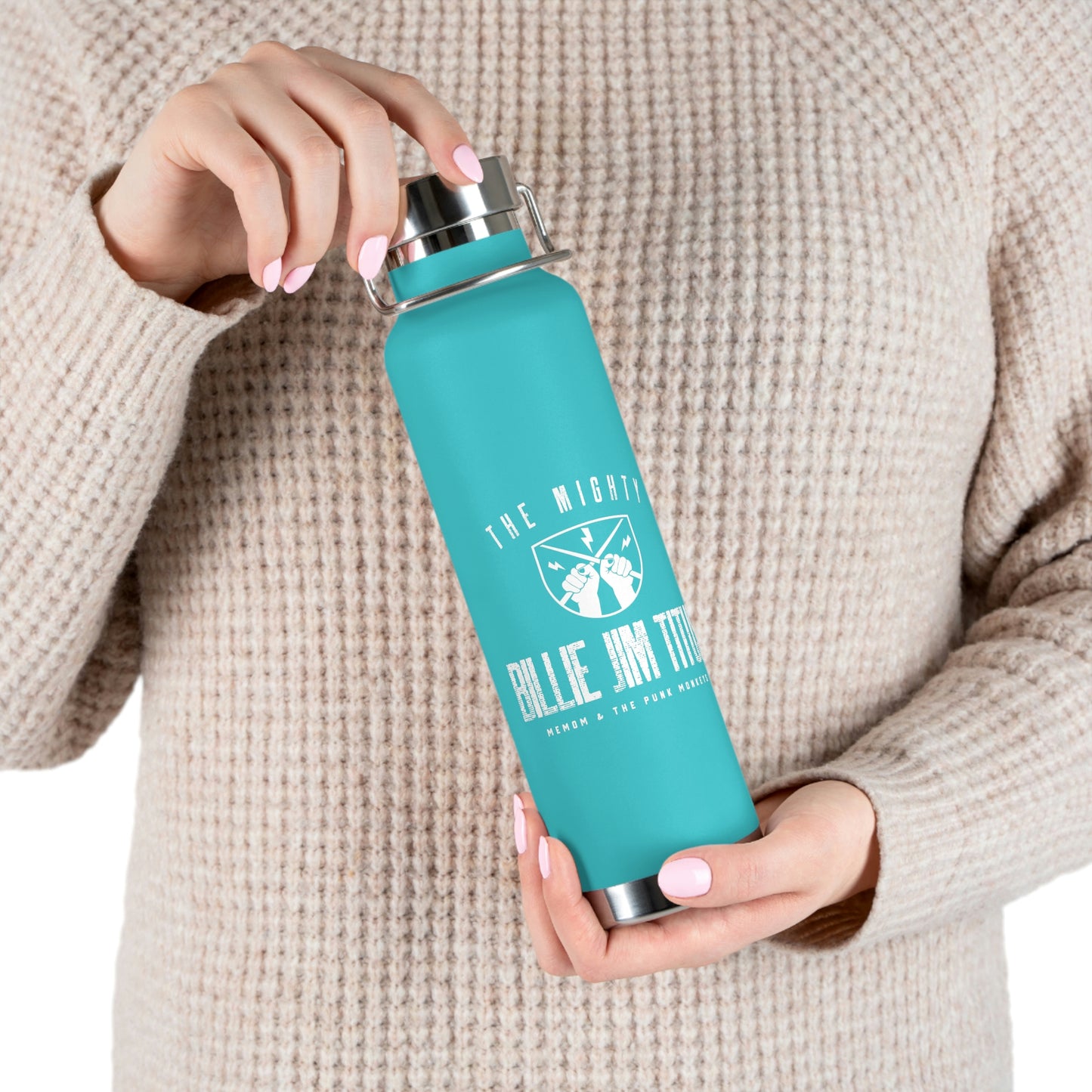 Billie Jim Titus Copper Vacuum Insulated Bottle, 22oz