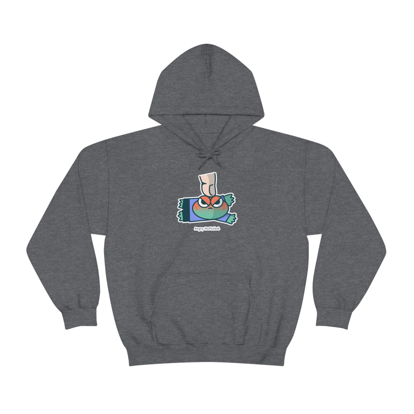 Angry McPhilbob Unisex Heavy Blend™ Hooded Sweatshirt