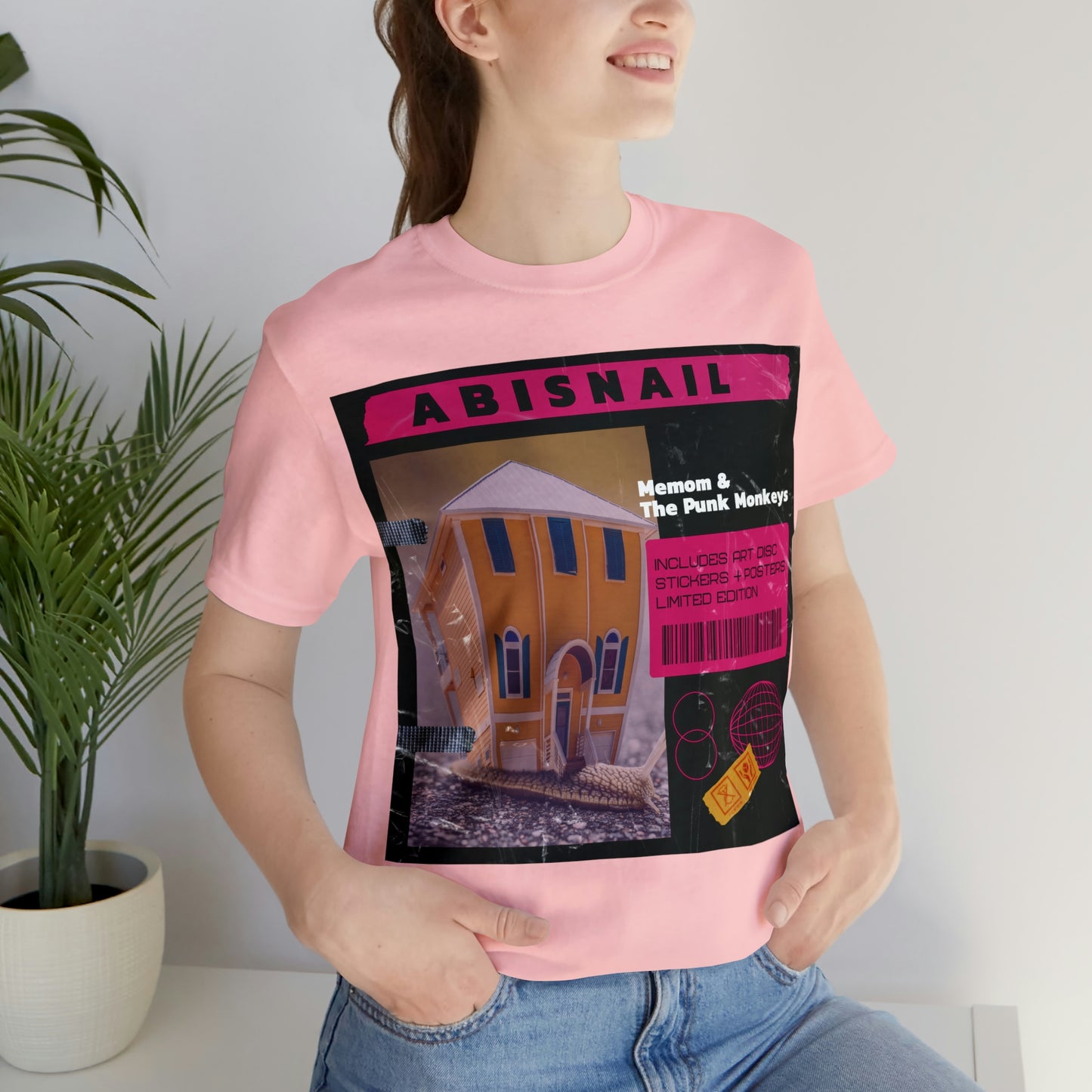 Abisnail Unisex Jersey Short Sleeve Tee