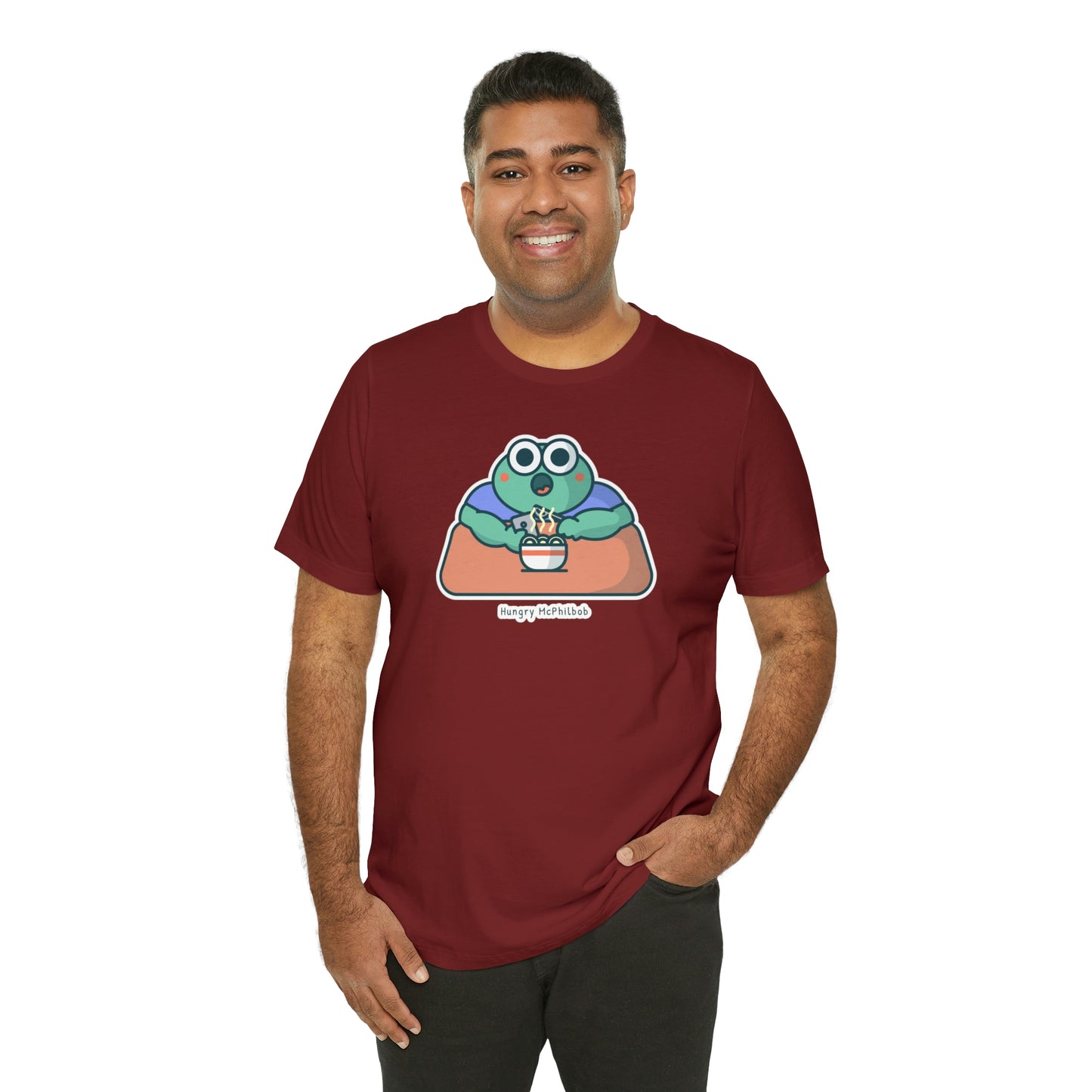 Hungry McPhilbob Unisex Jersey Short Sleeve Tee