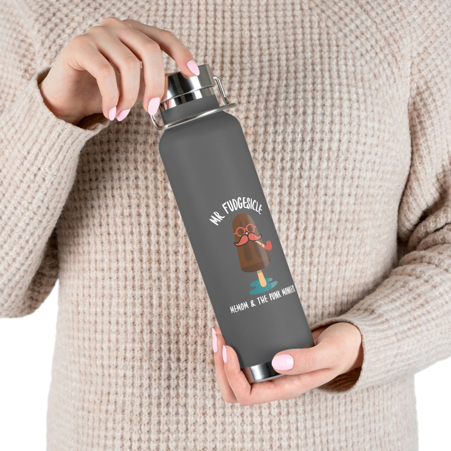 Mr. Fudgesicle Copper Vacuum Insulated Bottle, 22oz