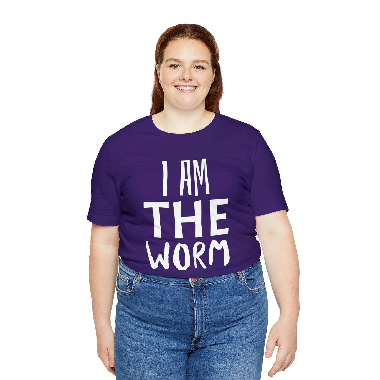 I Am The Worm Unisex Jersey Short Sleeve Tee