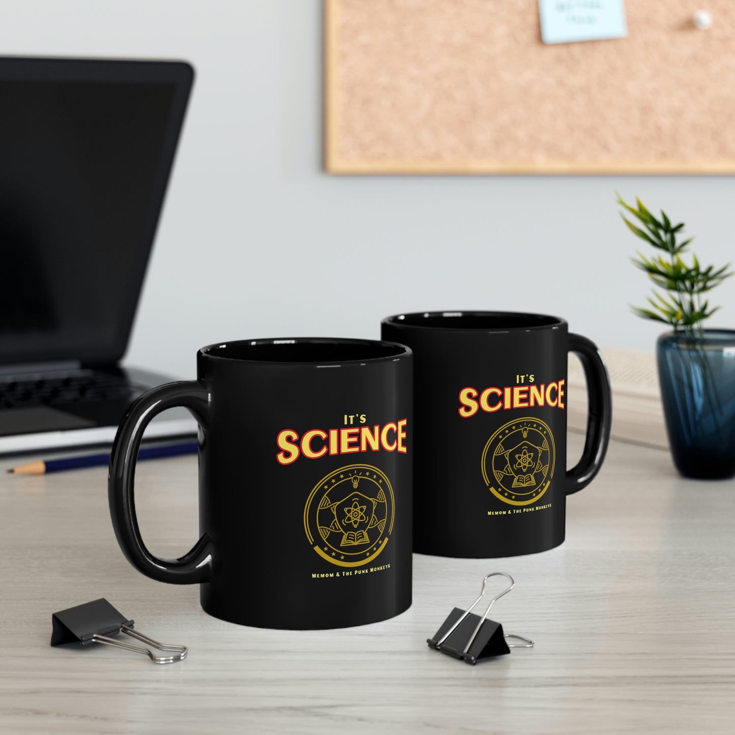 It's Science 11oz Black Mug