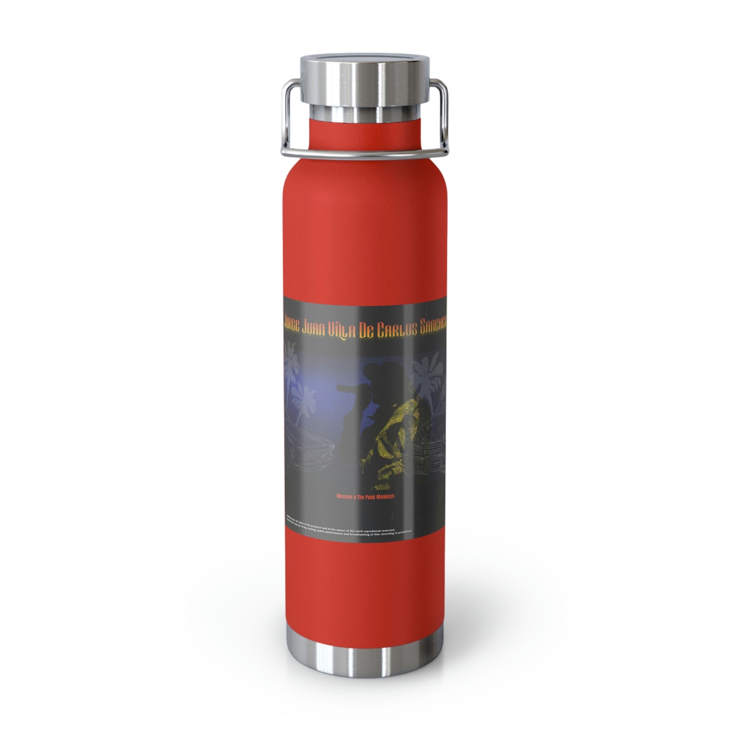 Jorge Juan Villa De Carlos Sanchez 22oz Vacuum Insulated Bottle