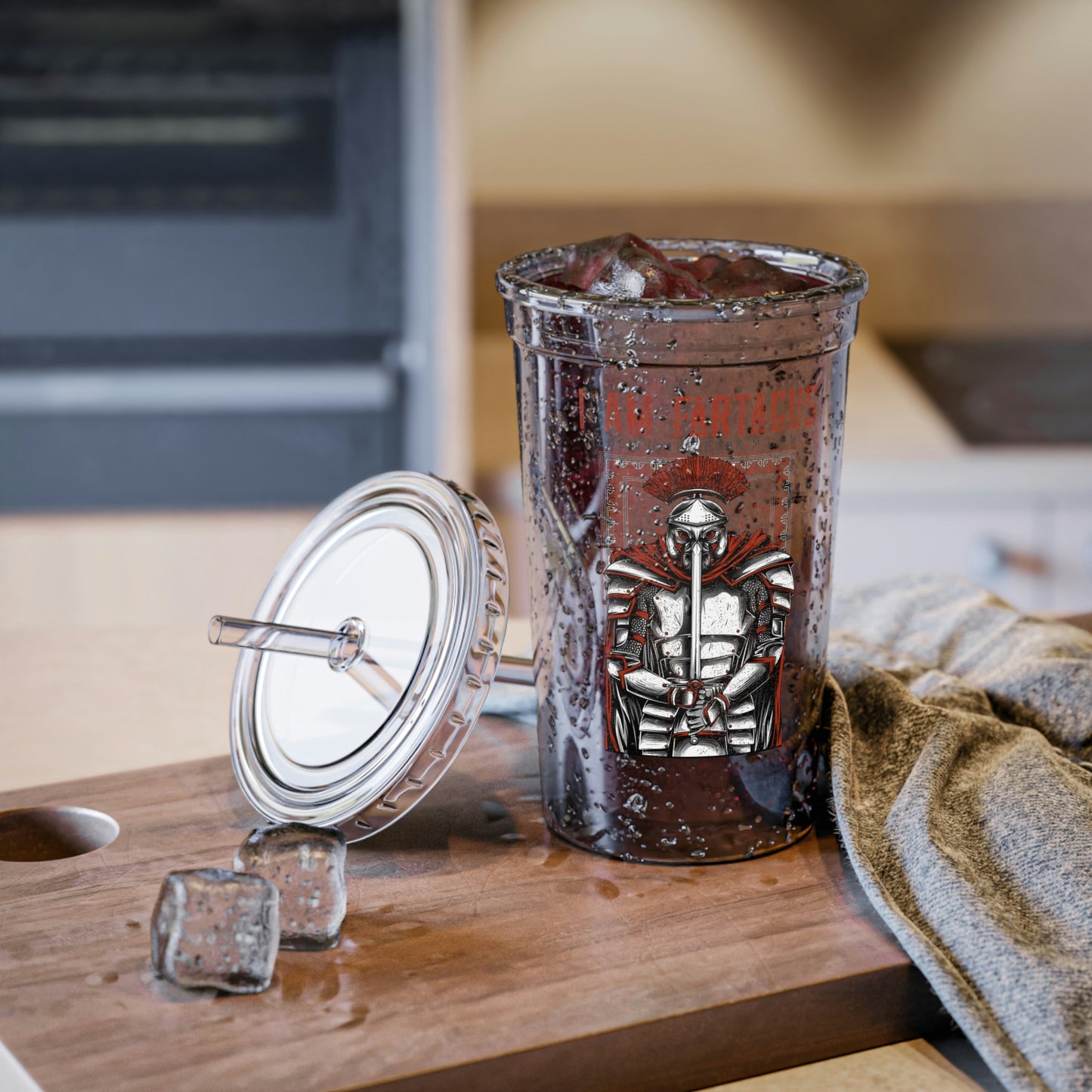 I AM FARTACUS Suave Acrylic Cup