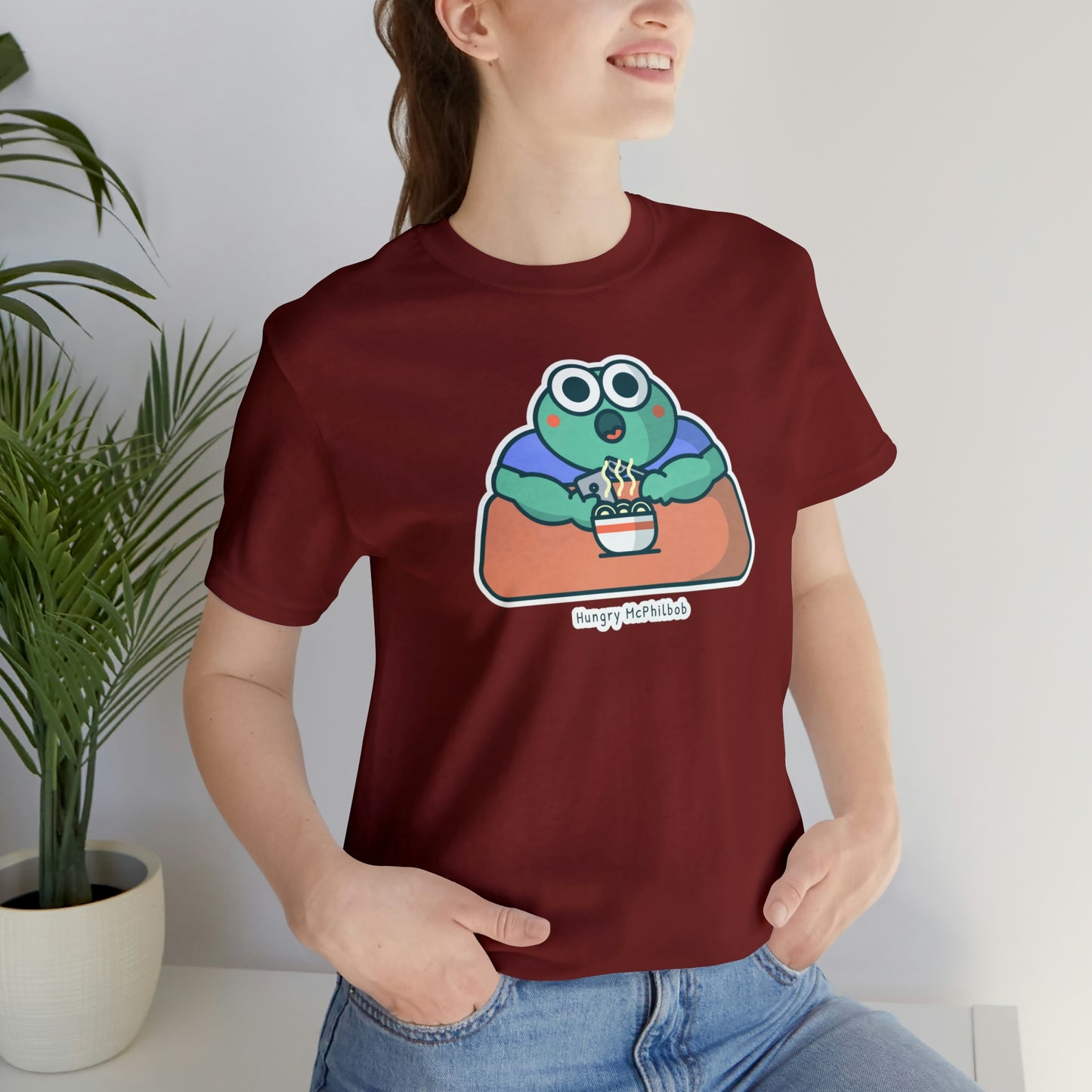 Hungry McPhilbob Unisex Jersey Short Sleeve Tee