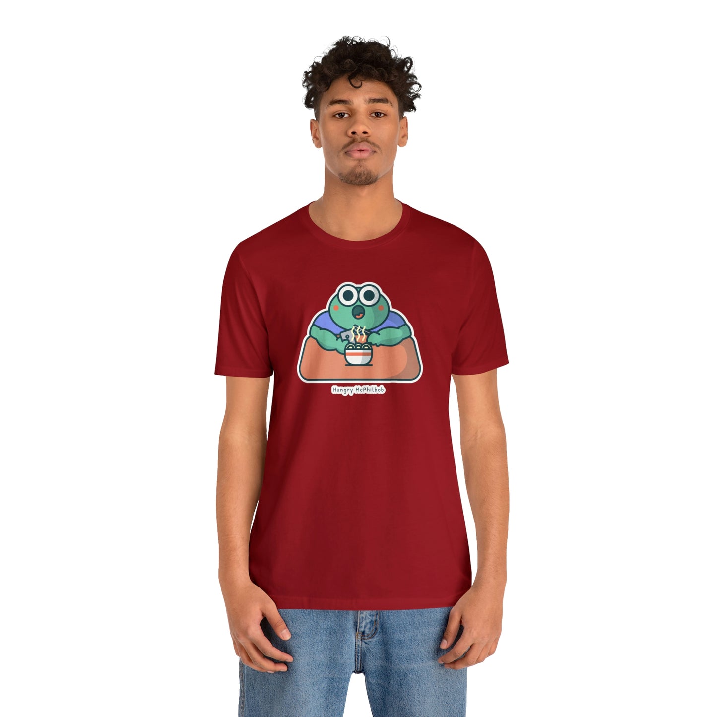 Hungry McPhilbob Unisex Jersey Short Sleeve Tee