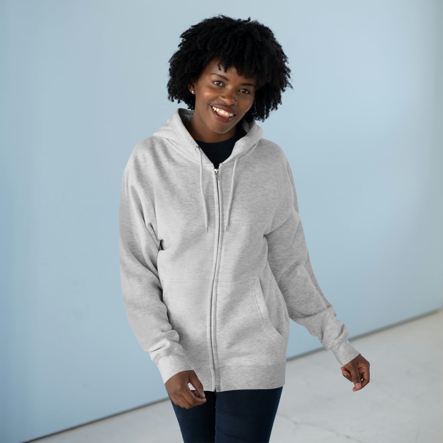 Memom & The Punk Monkeys Unisex Premium Full Zip Hoodie