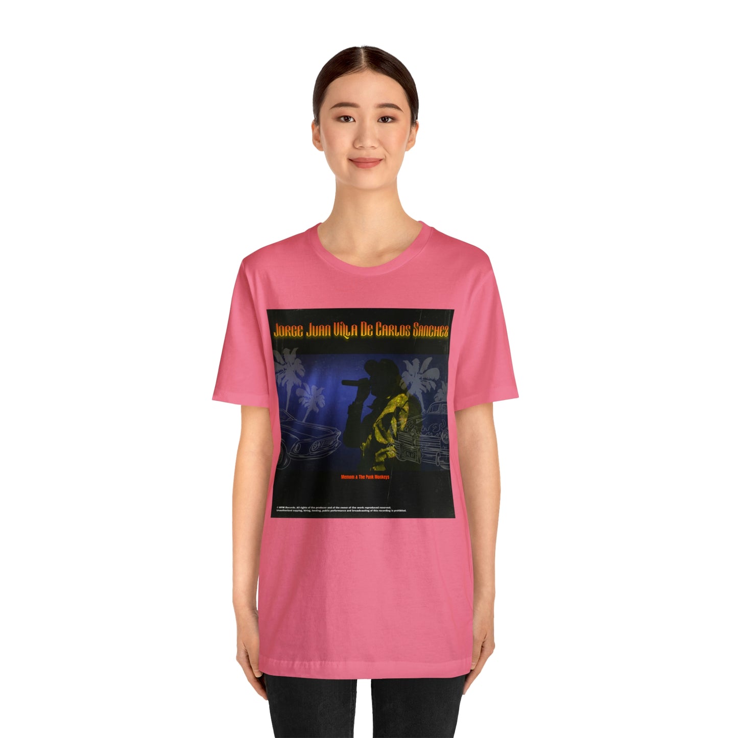 Jorge Juan Villa De Carlos Sanchez Unisex Jersey Short Sleeve Tee