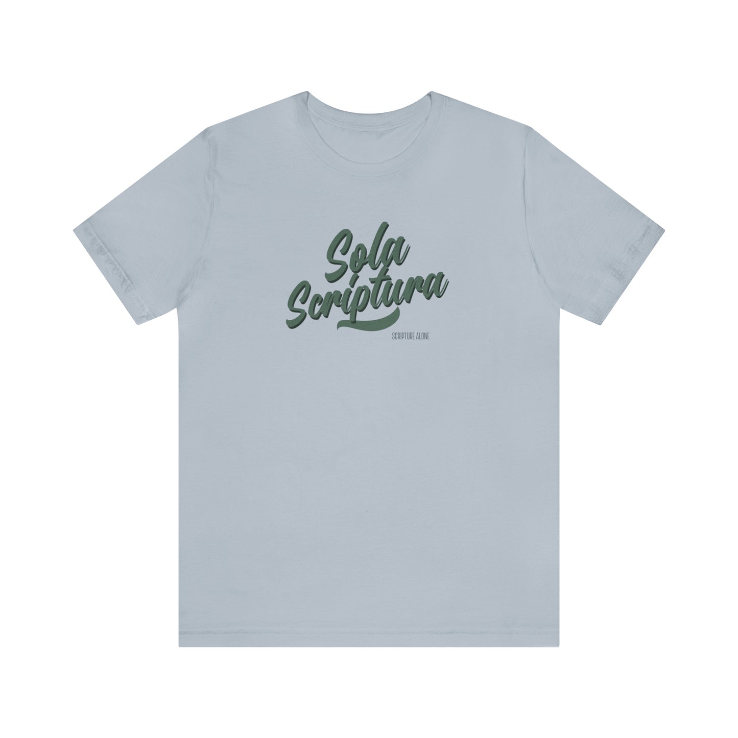 Sola Scriptura Unisex Jersey Short Sleeve Tee