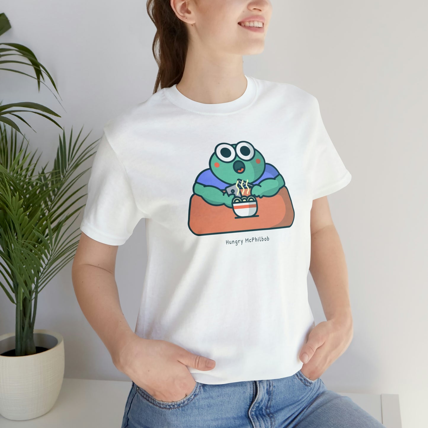 Hungry McPhilbob Unisex Jersey Short Sleeve Tee
