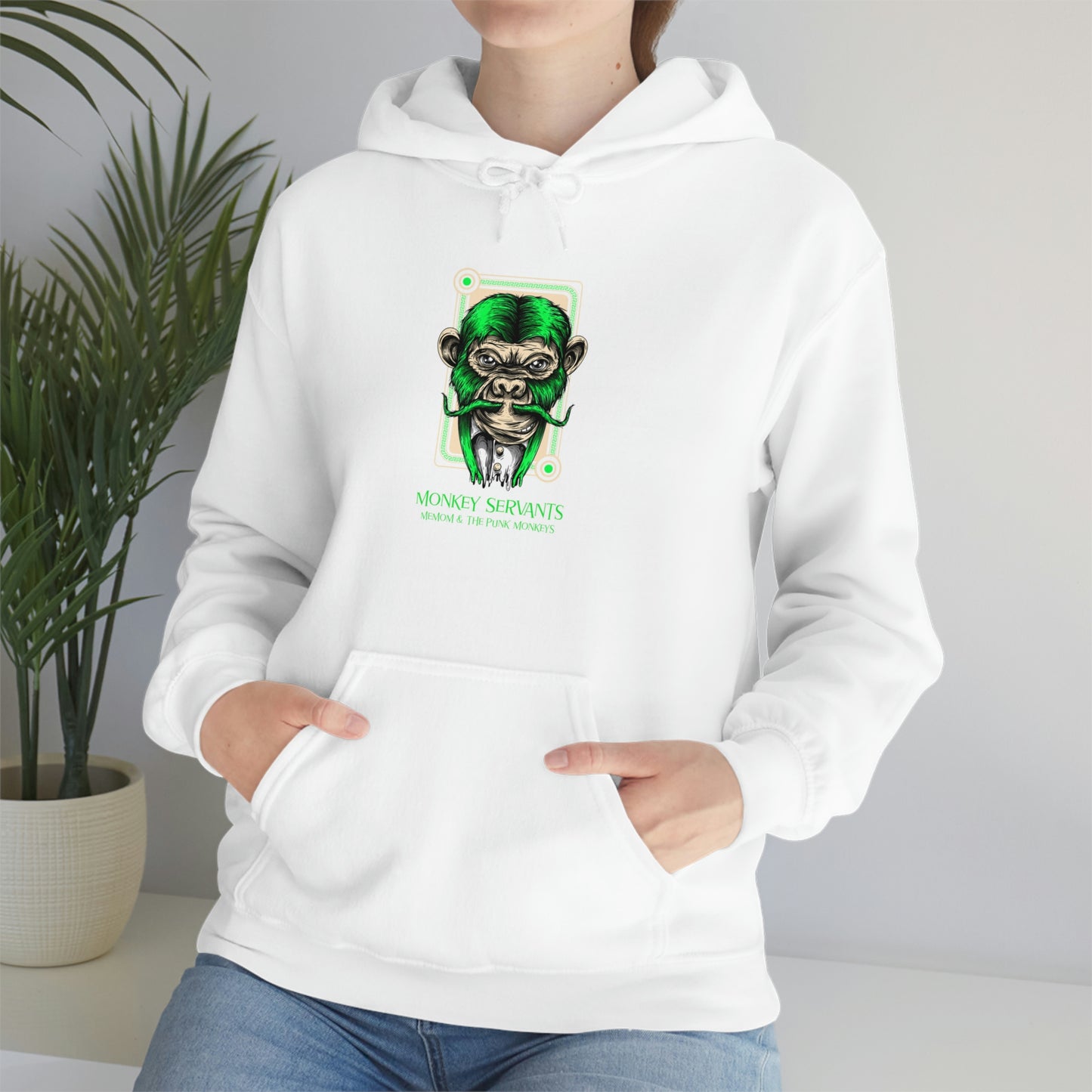 Monkey Servants Unisex Heavy Blend™ Hooded Sweatshirt