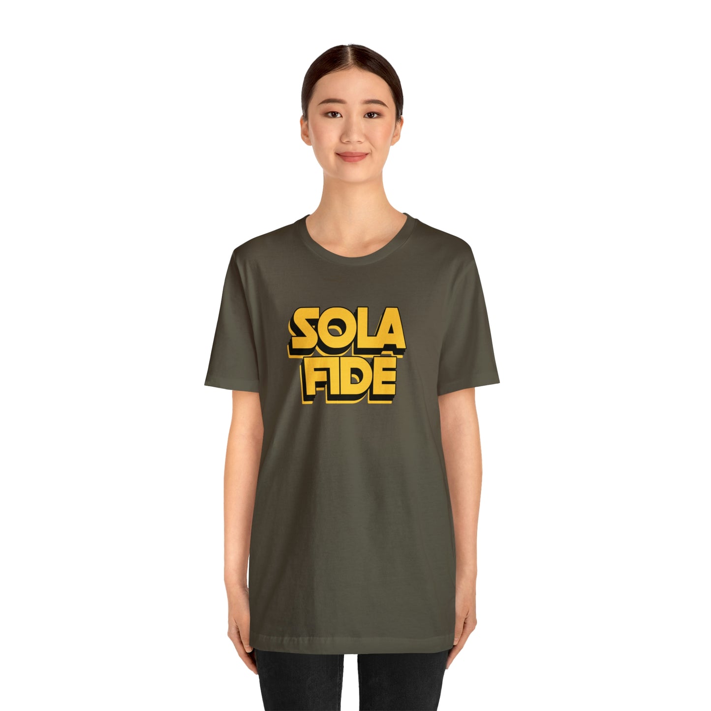Sola Fide SW Unisex Jersey Short Sleeve Tee
