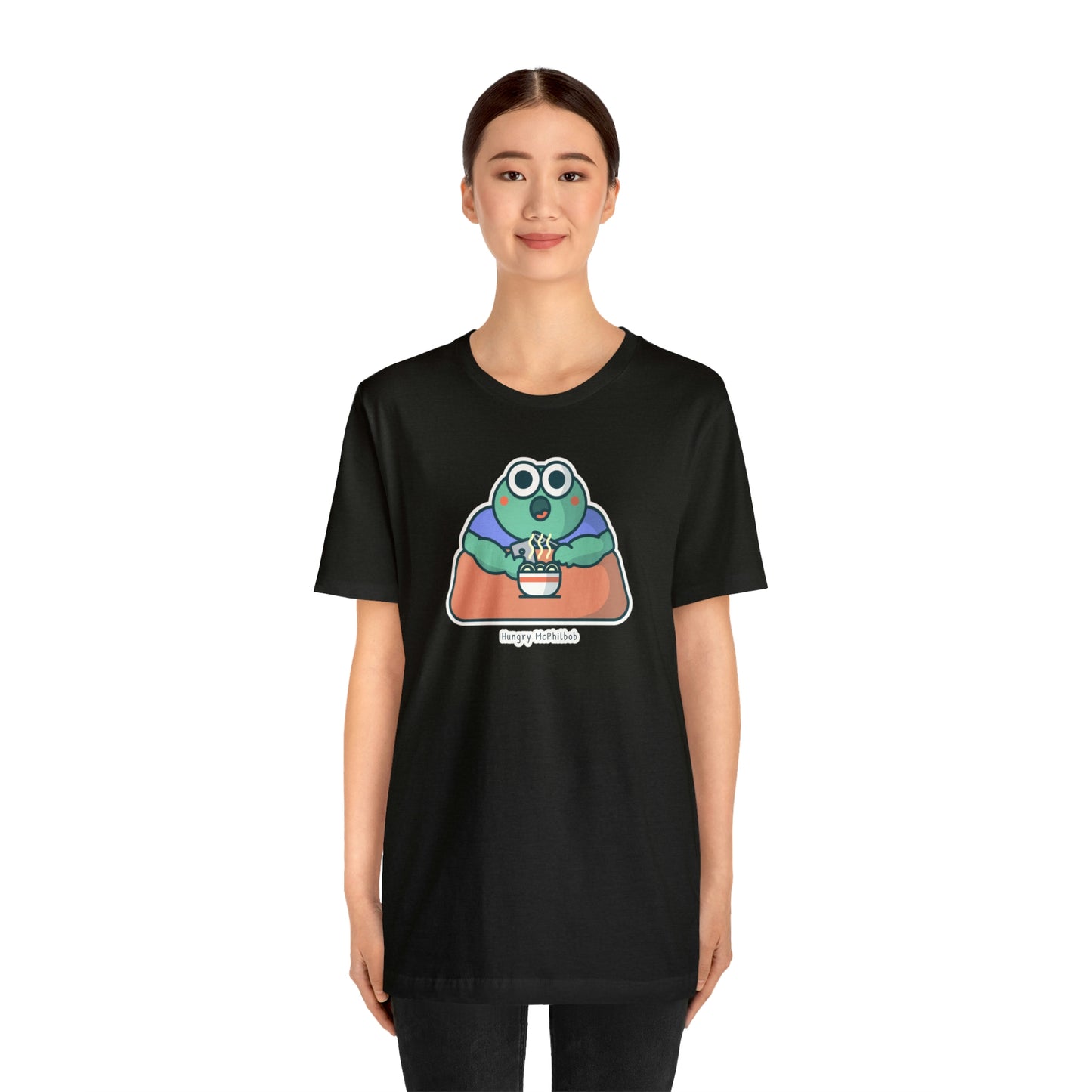 Hungry McPhilbob Unisex Jersey Short Sleeve Tee