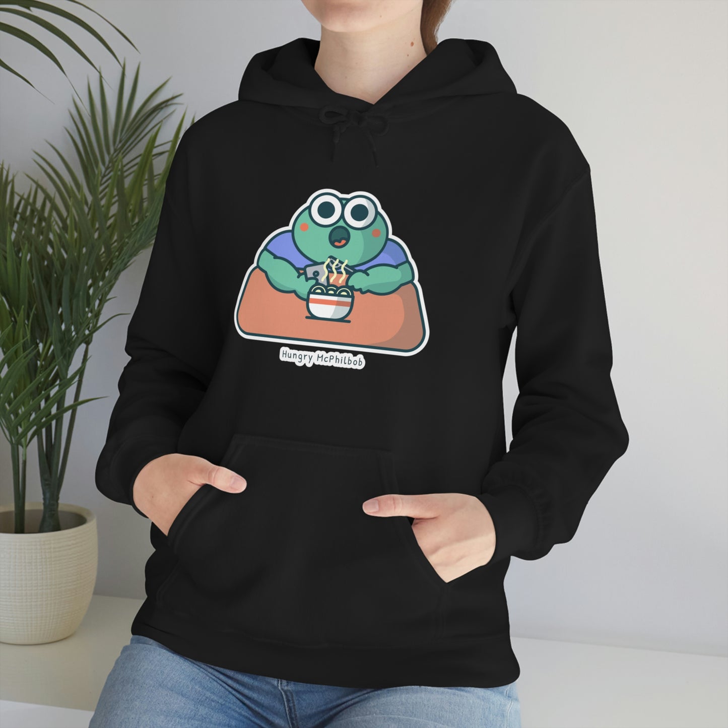 Hungry McPhilbob Unisex Heavy Blend™ Hooded Sweatshirt