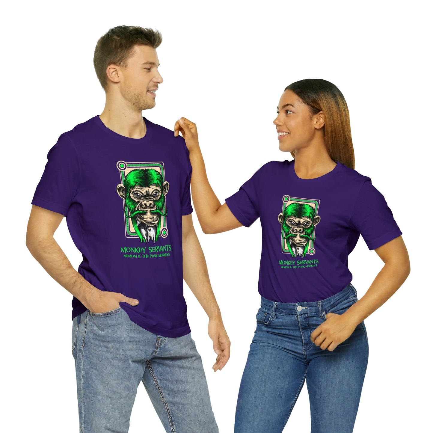 Monkey Servants Unisex Jersey Short Sleeve Tee