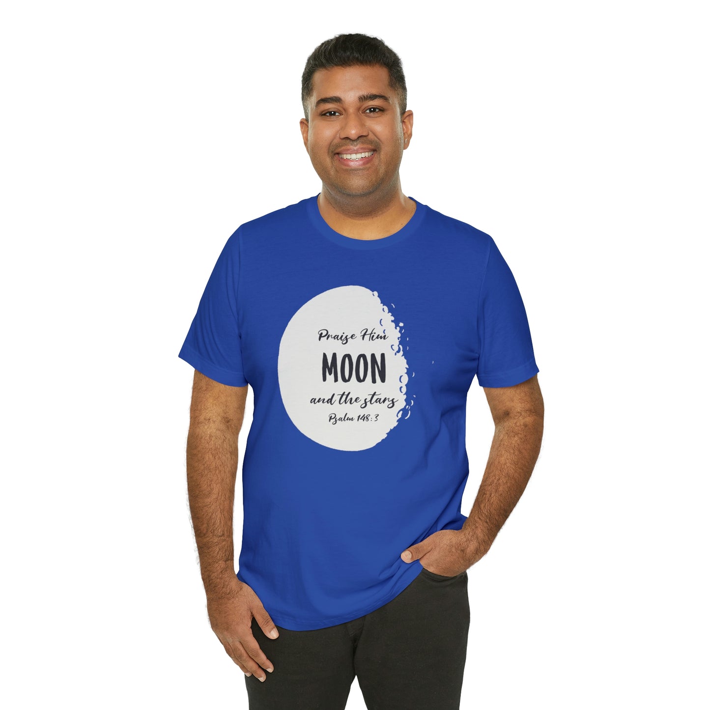 The Moon Unisex Jersey Short Sleeve Tee