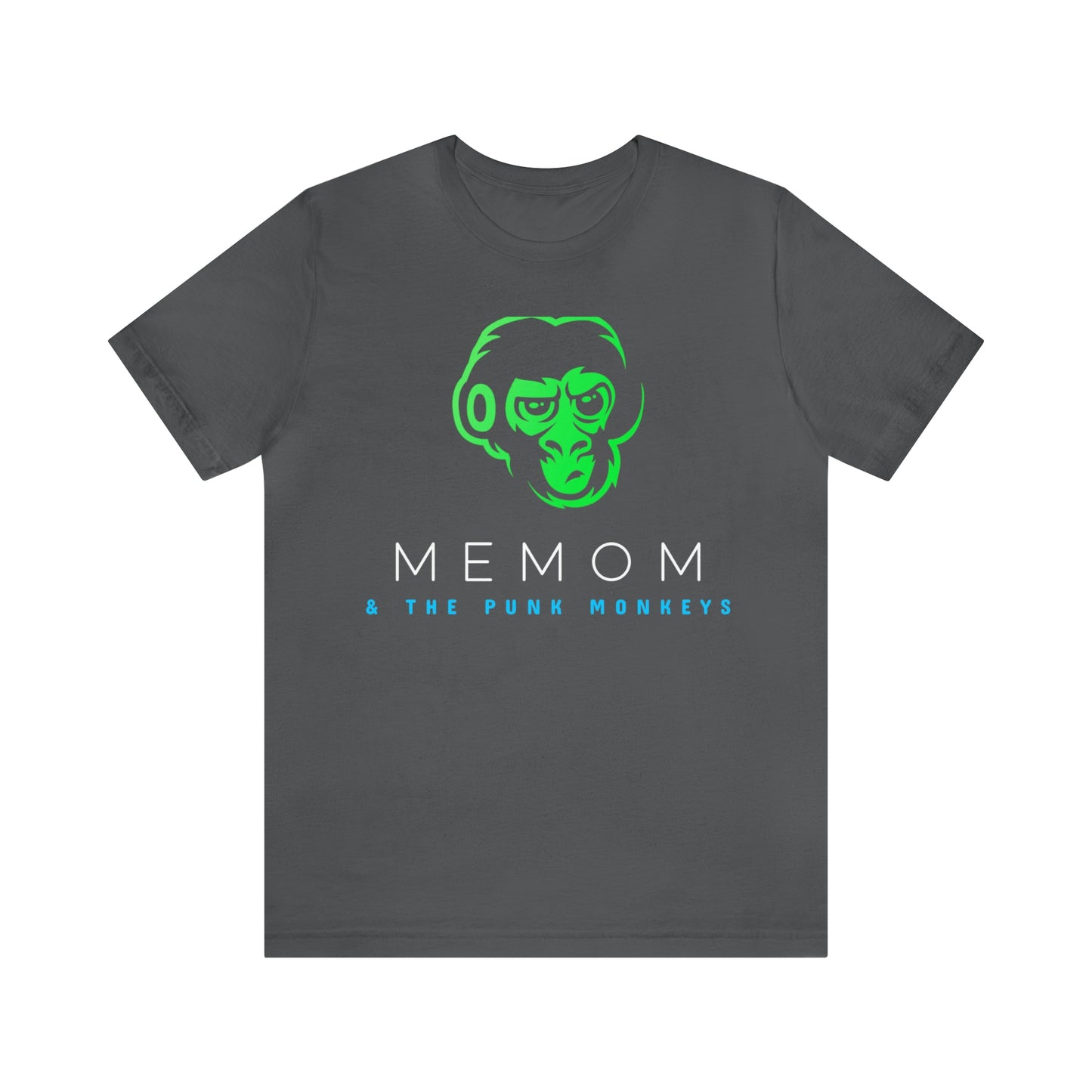 Memom and the Punk Monkeys Logo Unisex Jersey Short Sleeve Tee