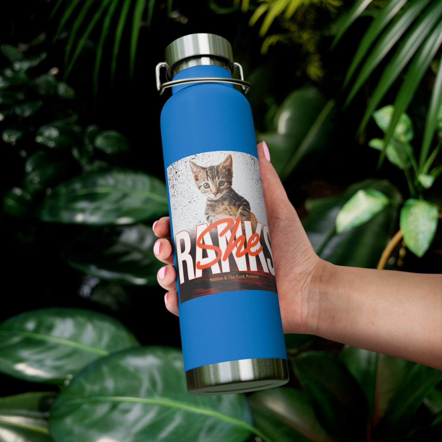 She Ranks Copper Vacuum Insulated Bottle, 22oz