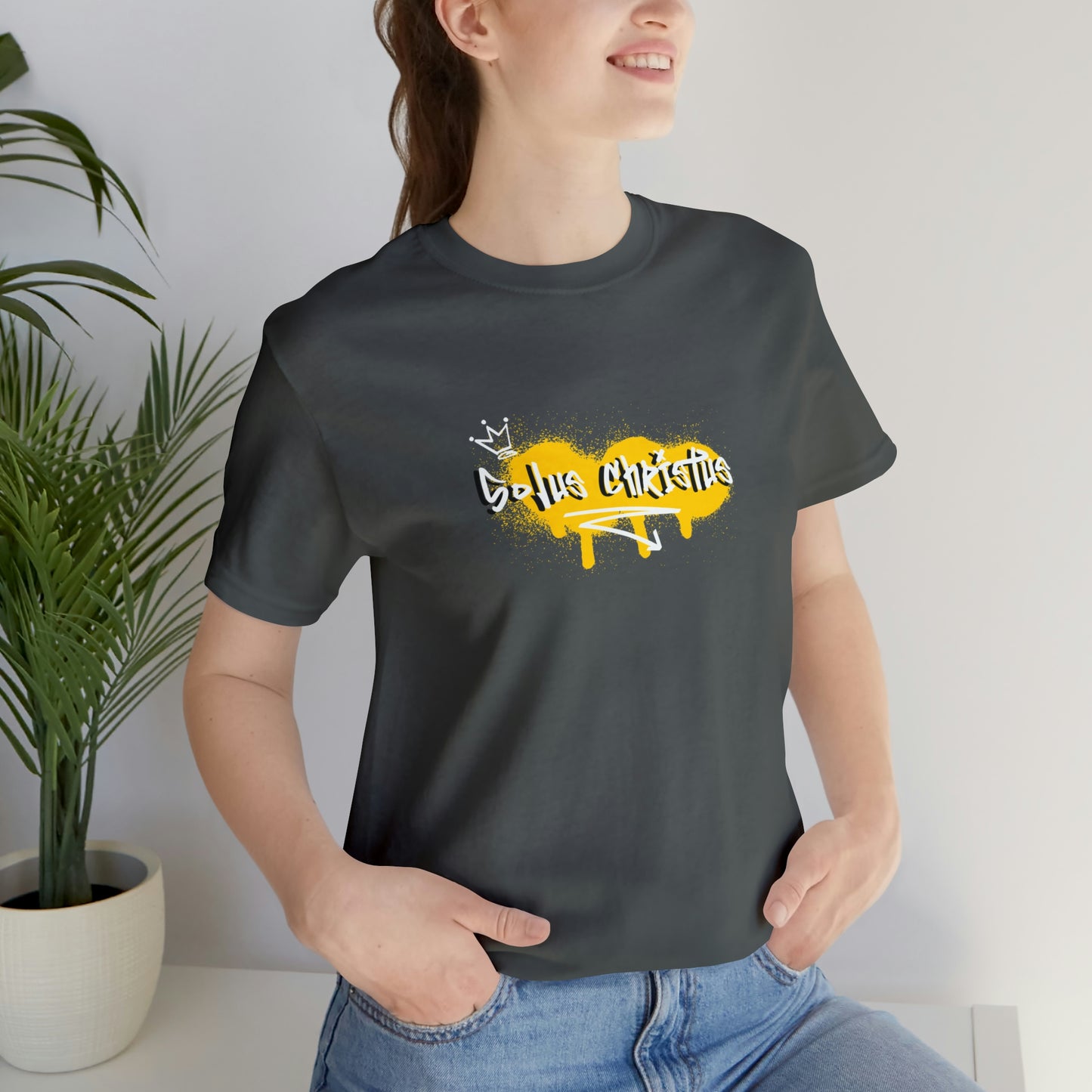 Solus Christus Unisex Jersey Short Sleeve Tee